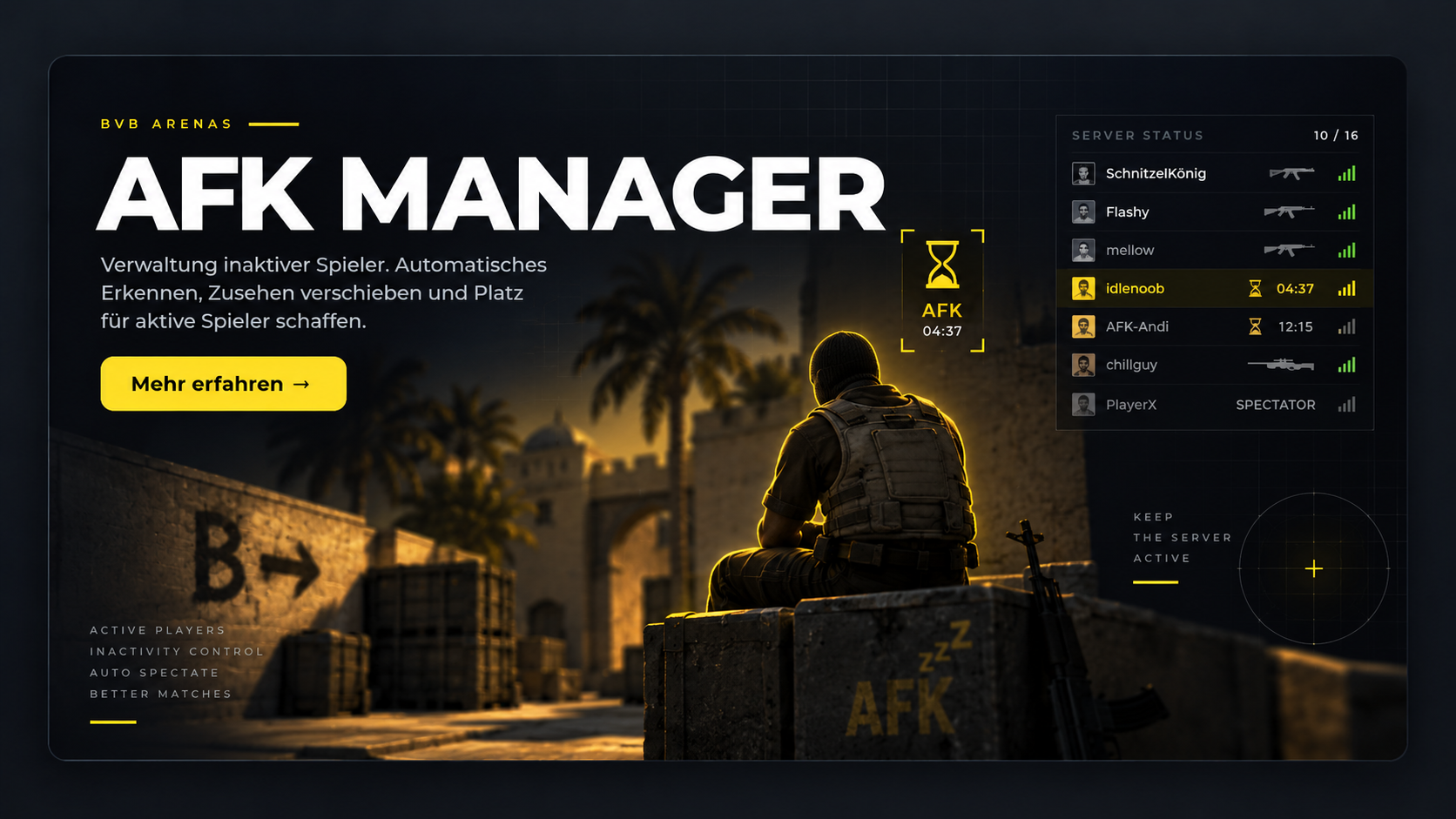AFK Manager